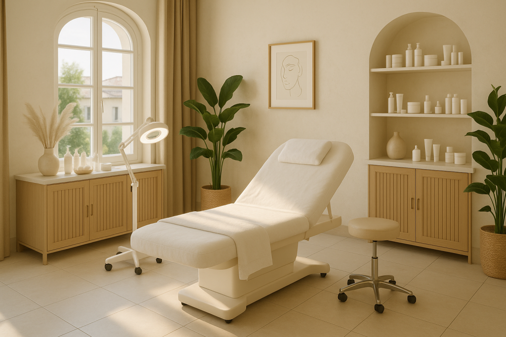 Tratamiento facial y corporal en un centro de estética de La Pobla de Vallbona